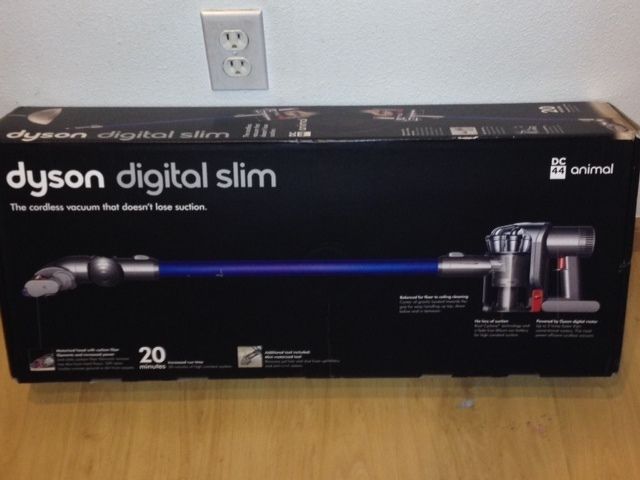 DYSON DC44 CORDLESS PURPLE ANIMAL DIGITAL SLIM HANDHELD STICK VACUUM