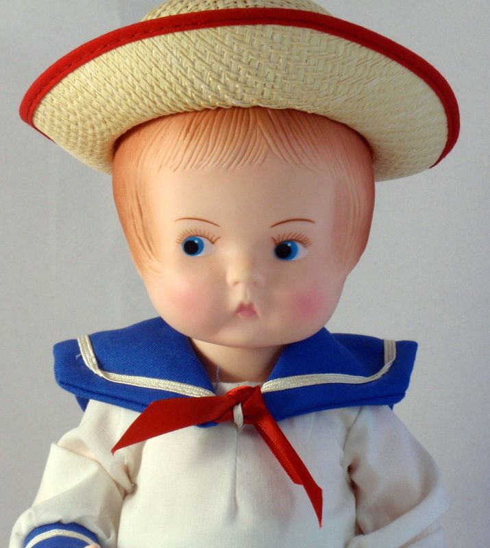 Effanbee 1987 Patsy Doll in Sailor Outfit and Hat 14 Tall Ltd Ed