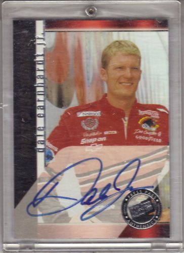 1999 Press Pass Autograph Dale Earnhardt Jr BV 60 100