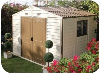 duramax storage sheds 10 5 x8 woodside vinyl shed