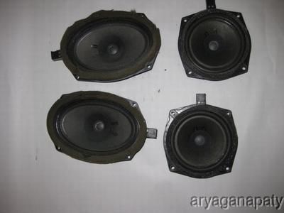  02 03 04 05 Mitsubishi eclipse OEM speakers infinity STOCK factory x4