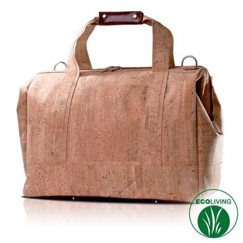 Hand Luggage Travel Bag Natural Cork Eco Friendly New
