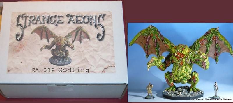 Strange Aeons SA 018 Godling Eldritch Horror Miniature