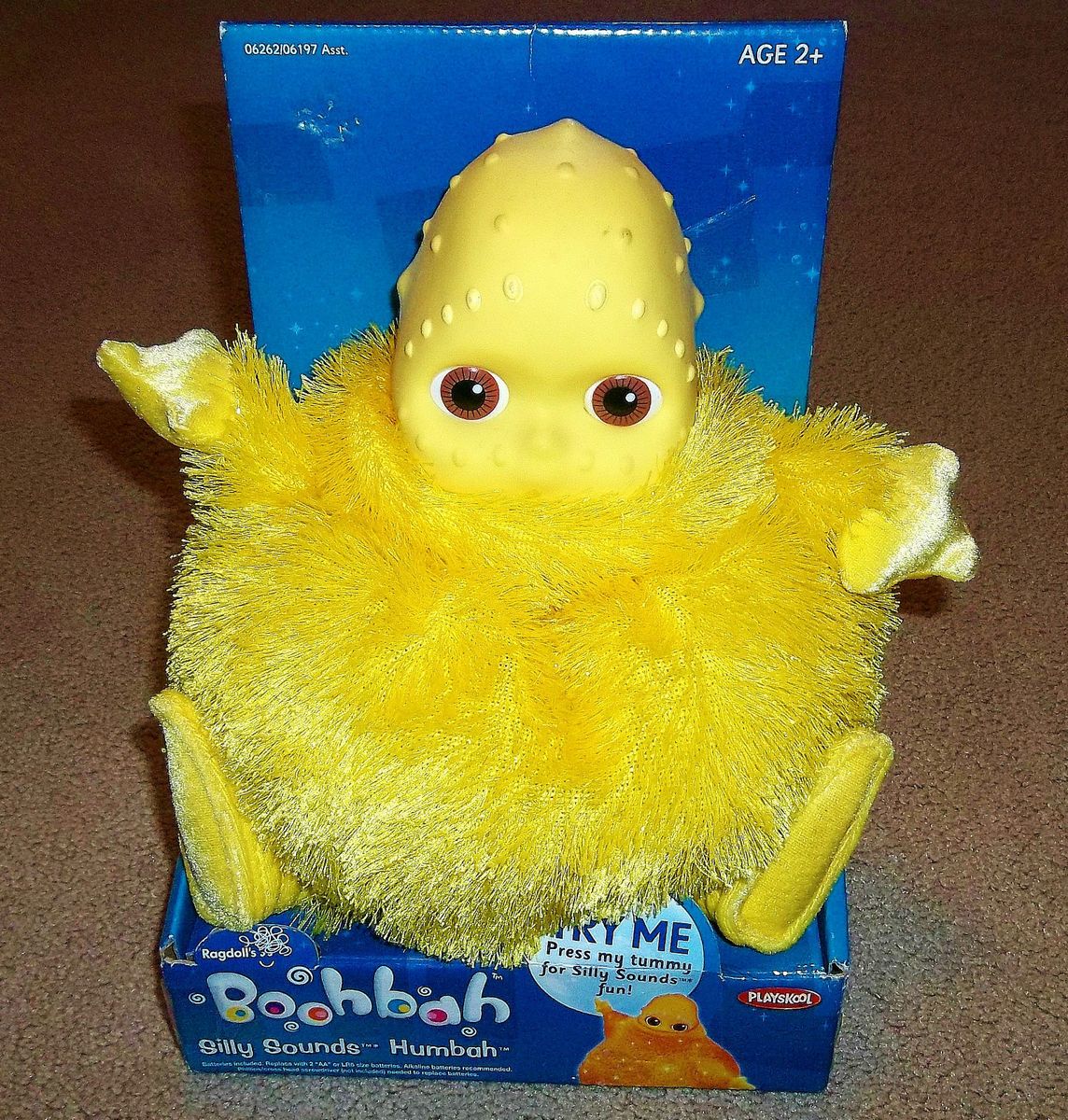 New Ragdolls Boohbah Silly Sounds Humbah 12 Talking Yellow Plush Doll ...