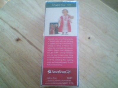 American Girl Elizabeth Cole 1774 Mini Doll New