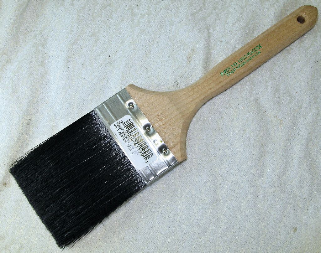 18 Available Purdy 3 Paint Trim Brush Nylo Peacock Tynex Black Nylon