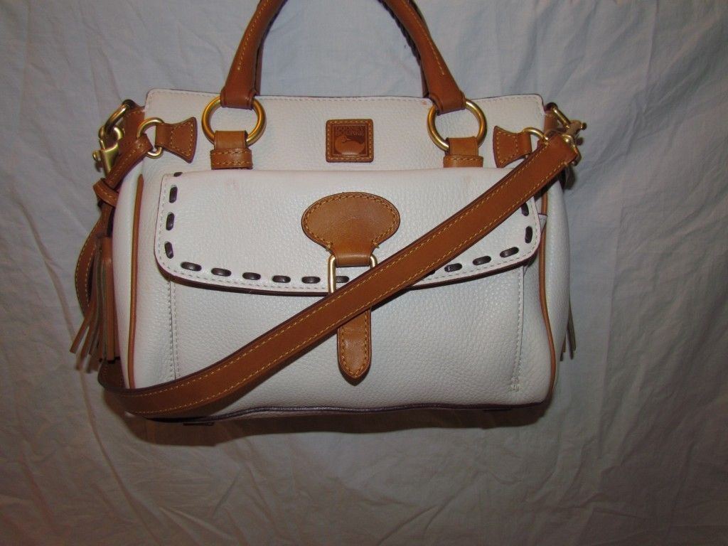 Dooney Bourke Florentine Leather Medium Pocket Satchel