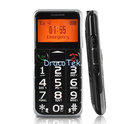 Quad band Senior Citizen elders Easy Mobile Phone with large keypad