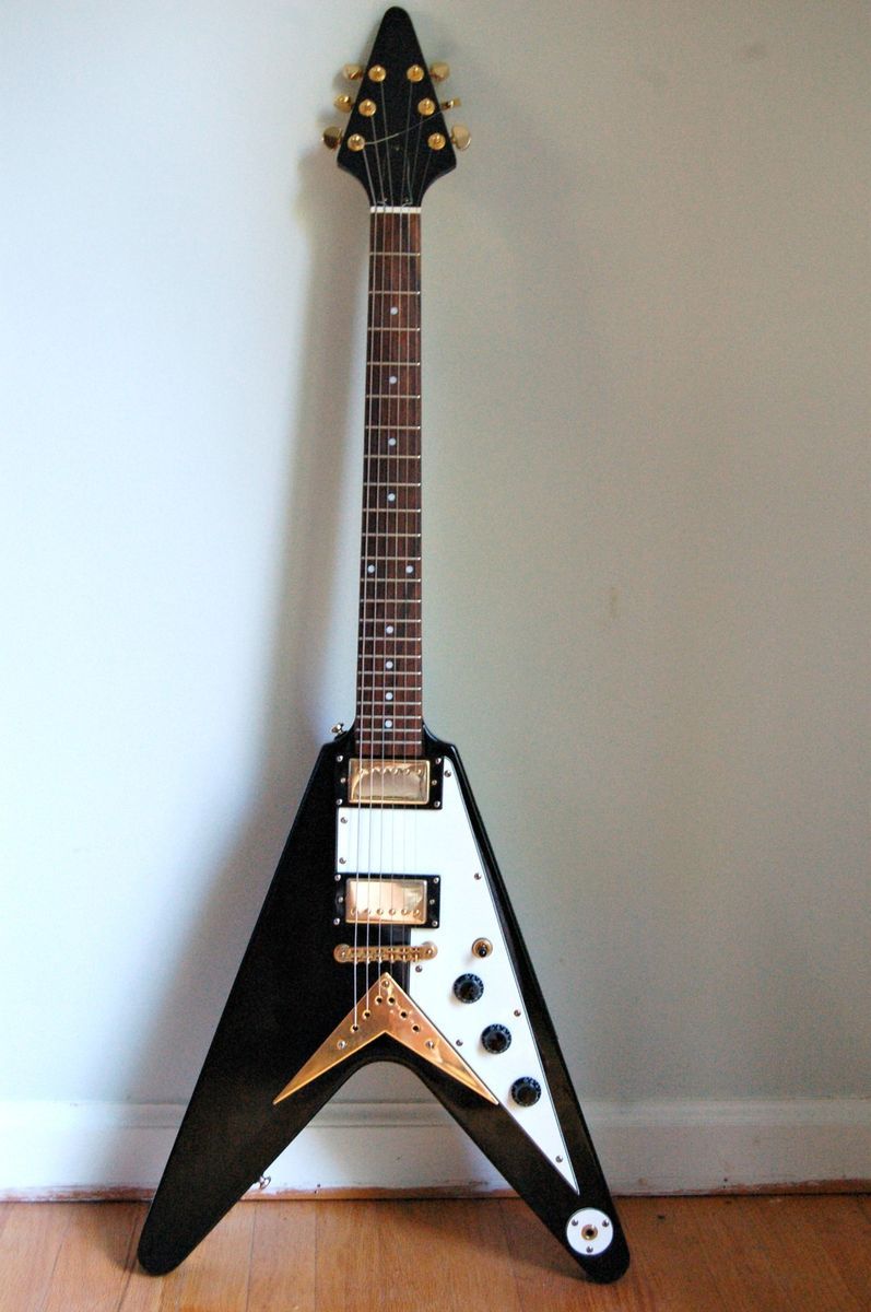 Epiphone Limited Edition 1958 Korina Flying V Electric Guitar