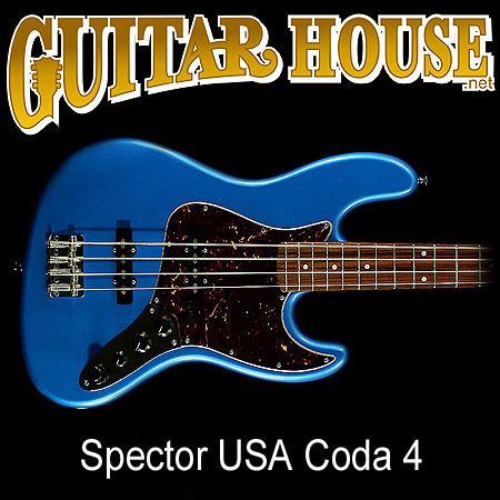  Spector USA Coda 4 Metallic Blue