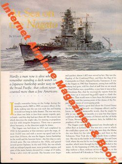 NAVAL HISTORY OCT 98 WW2 JAPAN BATTLESHIP IJN NAGATO / PITCAIRN XOP 1