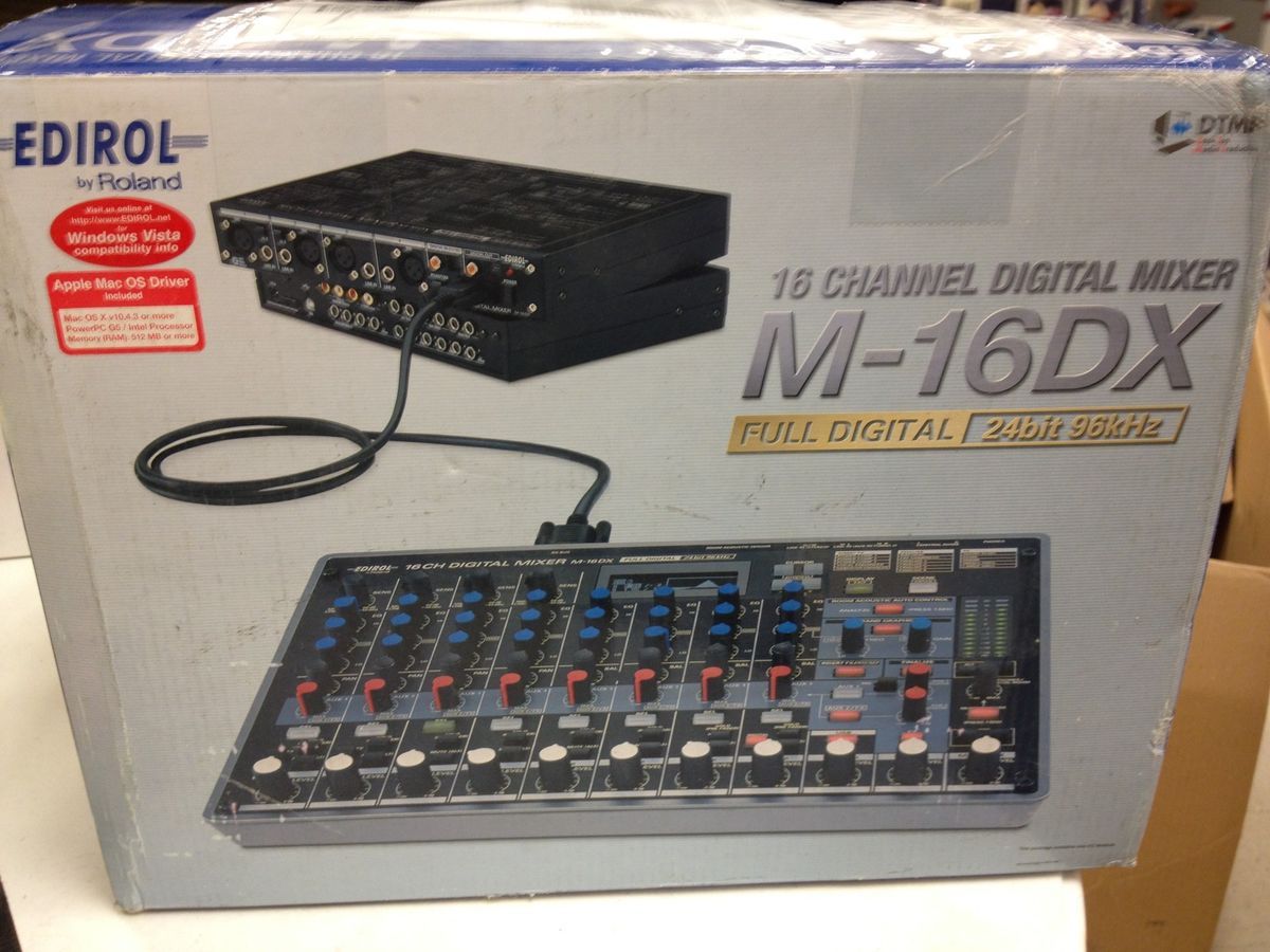 Edirol by Roland M 16DX Full Digital 16 Channel Mixer