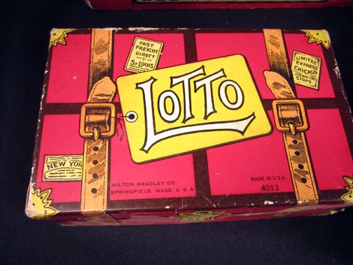 Vintage Game LOT Milton Bradley Lotto, Anagrams & Letters, Orient