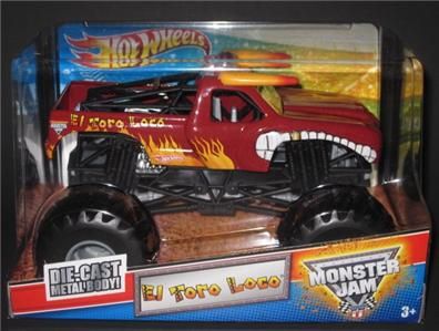 Hot Wheels Monster Jam El Toro Loco 1 24 Scale Diecast Monster Truck
