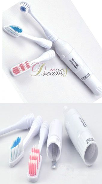 electric toothbrush 3 brush heads massage massager