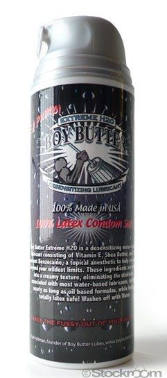 Boy Butter Extreme H2O Desensitizing Lubricant 5 Oz