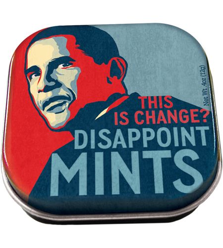 President Obama Disappoint Mints Breath Mints SEALED Box of 12