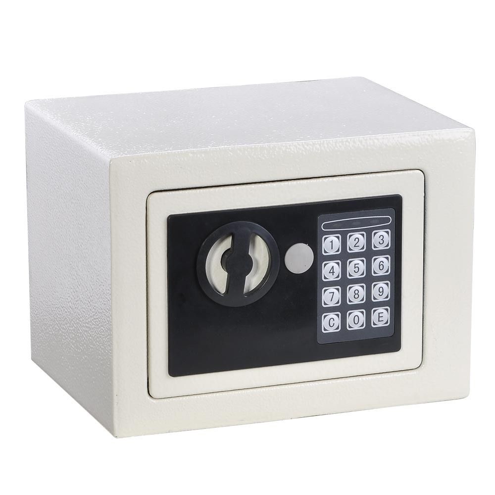 9x7x7 Keyless Safe Digital Electronic Gun Cash Box Home Security