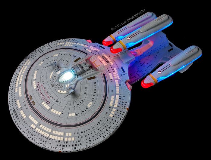 Star Trek TNG Enterprise D All Good Things Ship