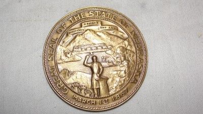 bronze coin j james exon nebraska govenor