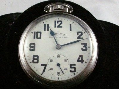 Vintage 16S Hamilton Traffic Special 669 Pocketwatch