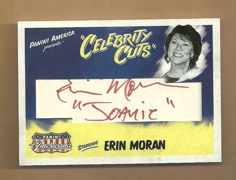 Erin Moran 2011 Americana Cut Auto Red Ink 10 Celebrity Cuts