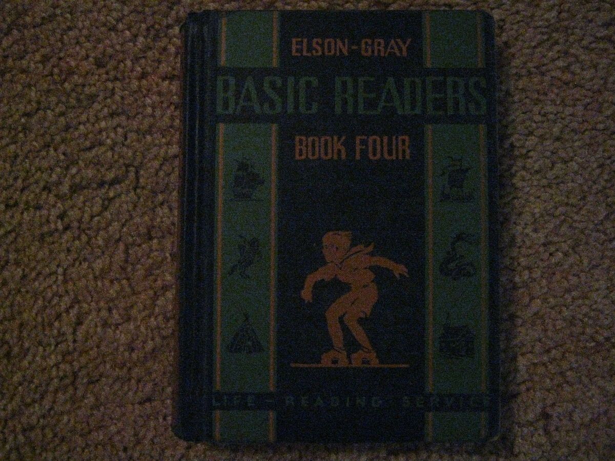 Elson Gray Basic Readers Book Four School Book Copy 1936