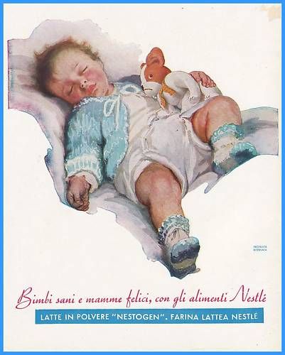  Farina Lattea Nestle Nestogen Bimbo Nanna 1937