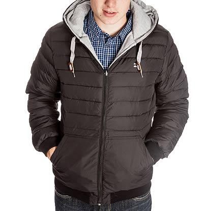  Billabong Alaska Revers Quilted Jacket Black