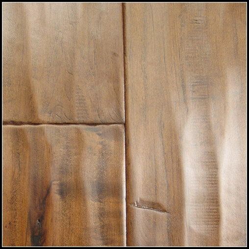 Engineered Hand Scraped Maple Java 5 Wide Hardwood Floor Flooring