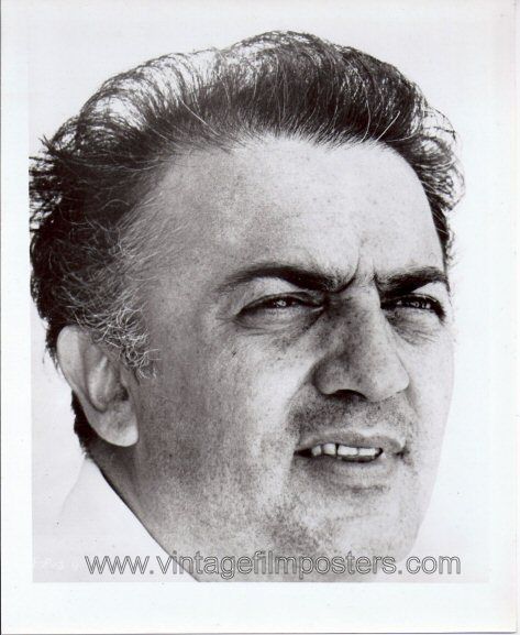 Director Federico Fellini 1963 Portrait Still 8 1 2