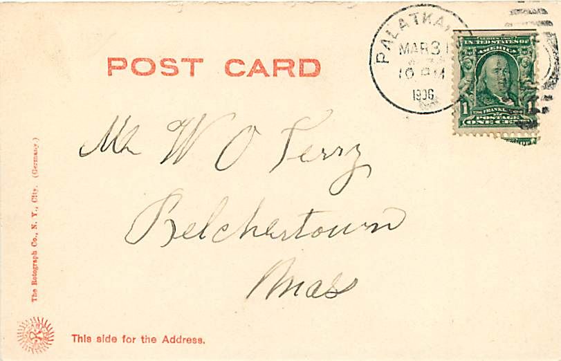 FL Palatka Putnam House mailed 1906 R39809