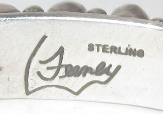 This auction is for Leo Feeney Bangle Bracelet made of Mutli Stone