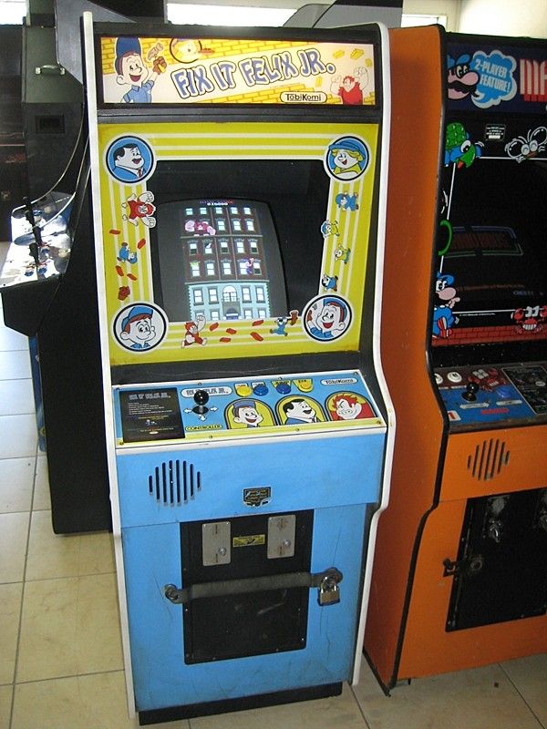 Fix it Felix Jr. . . Arcade Video Game . from Disney Movie Wreck it