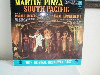 South Pacific Mary Martin Ezio Pinza LP VG Vinyl Record 4815