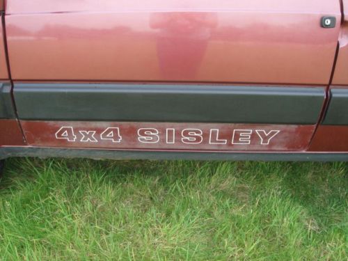 Kit Adesivi Fiat Panda 4x4 Sisley Beige Come Original