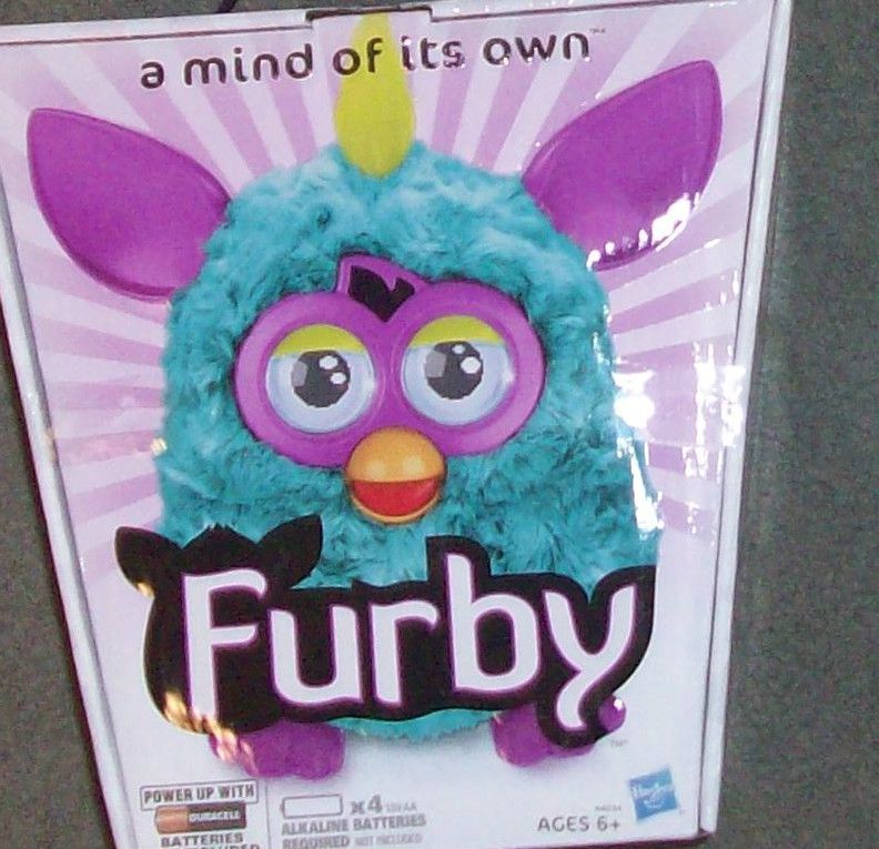  2012 Furby "Lagoona" Teal Turqoise Purple New