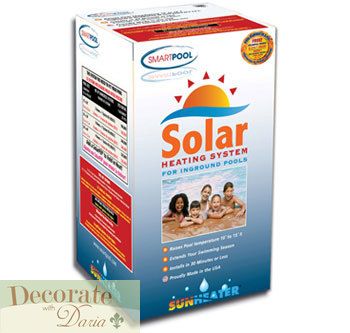 320SF Solar Panels 20 x 40 Inground Pool Sun Heater Complete Kit