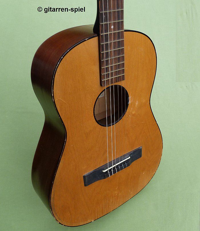 Vintage 3 4 Gitarre Hopf 07023 Fichte Klangschön Bundrein Gebraucht