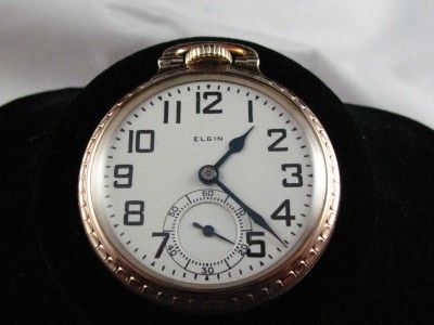 Vintage 16S Elgin 21J B w Raymond Grade 478 Pocketwatch