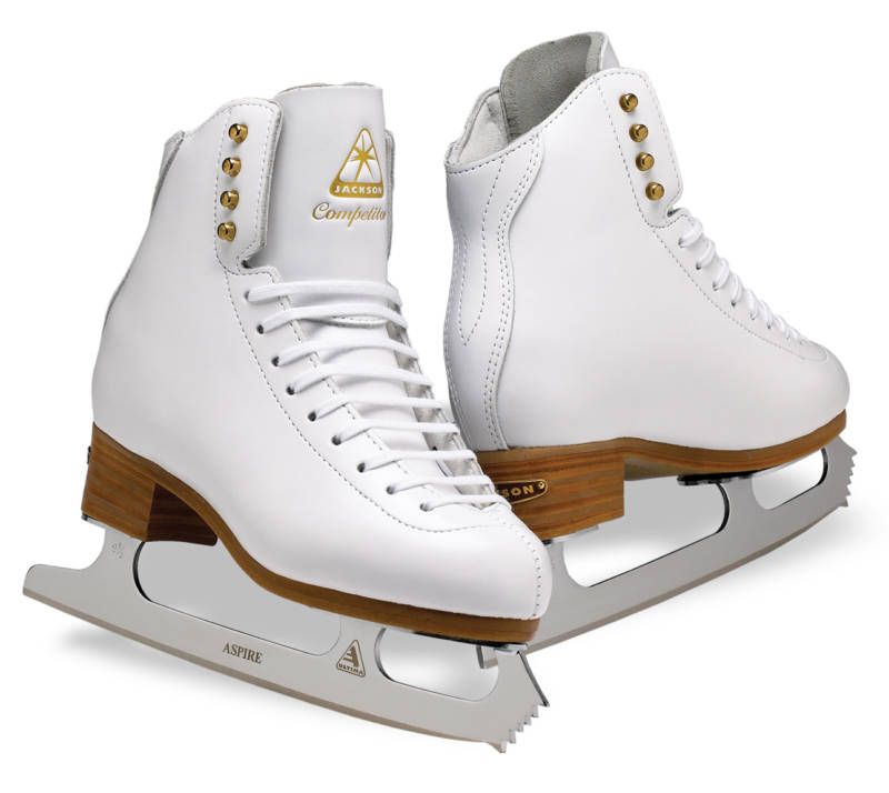 Jackson Competitor Ladies   DJ2370 Sz 4   Figure Skates