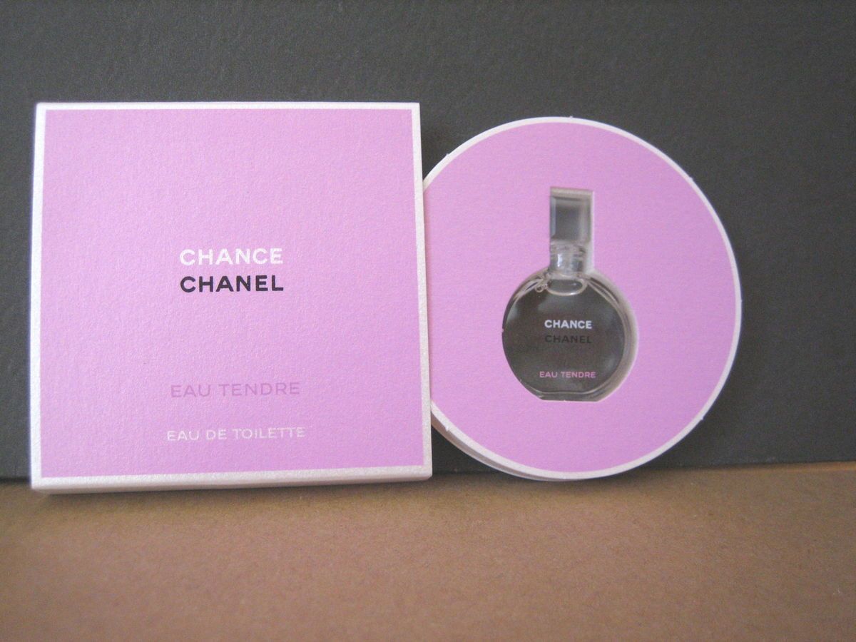Chanel Chance Eau Tendre New Mini Perfume Bottle Collectors on PopScreen
