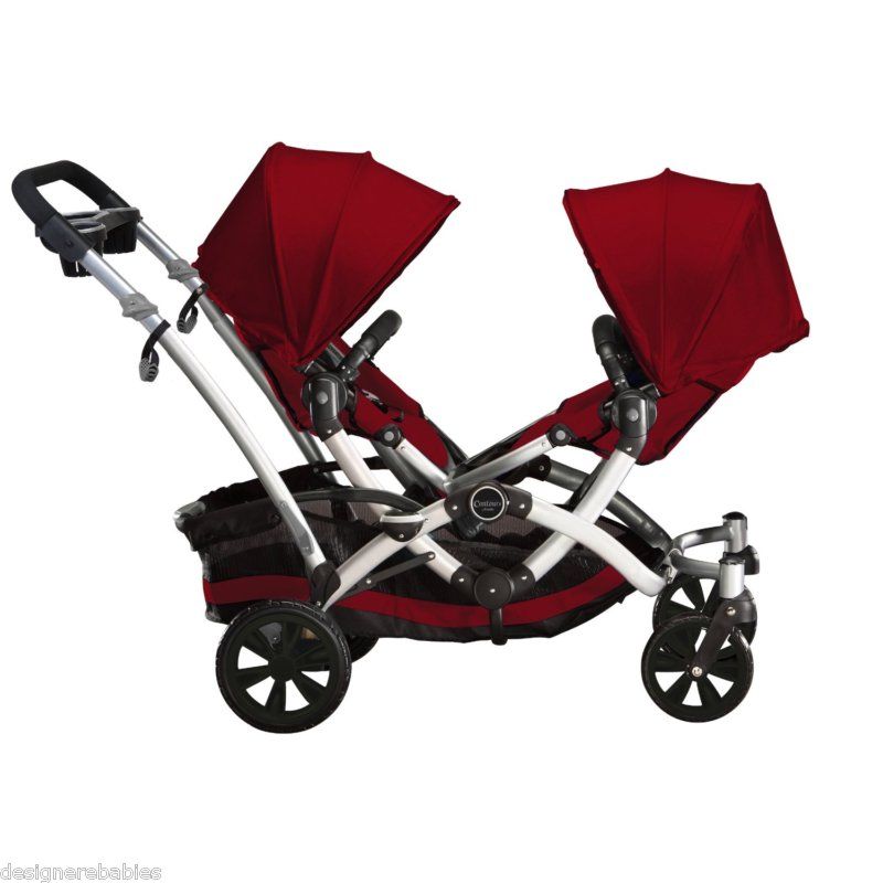  Contours Options Double Reversible Stroller Ruby ZT009 RB New