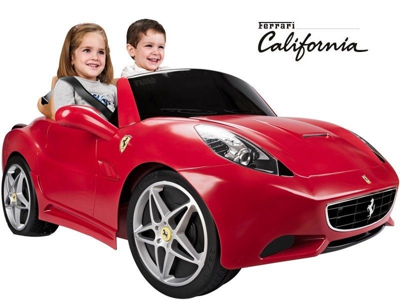 12v Feber Ferrari California Car Electric Automobile Child Kid Ride 4