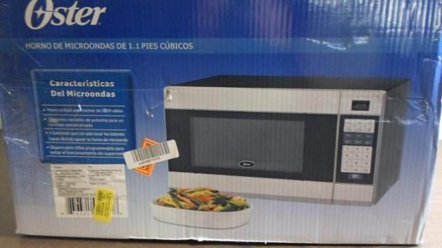 Oster OGZB1101 1 1 Cubic Feet Digital Microwave Oven Black