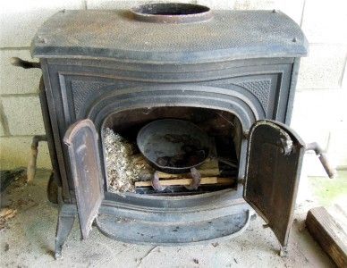 Whole House Heavy Duty Wood Burning Cast Iron Stove Furnace