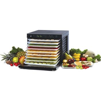 New Tribest Sedona Food Dehydrator 9 Silicone Sheets Recipe Book Built