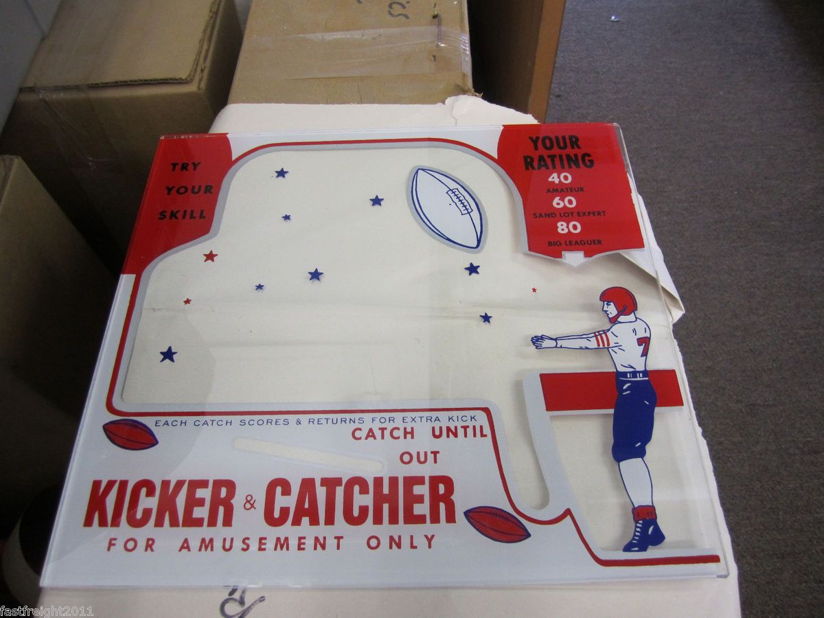 Frantz Kicker Catcher Football 1 Cent Penny Arcade Trade Stimulator