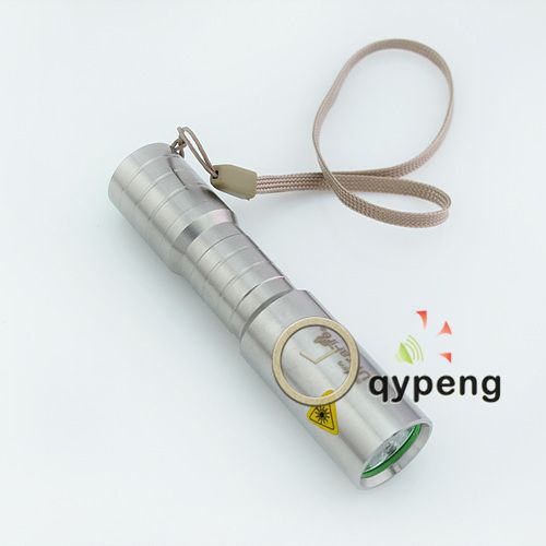 500 LM CREE Q5 LED 3 Modes Stainless Steel LED Flashlights