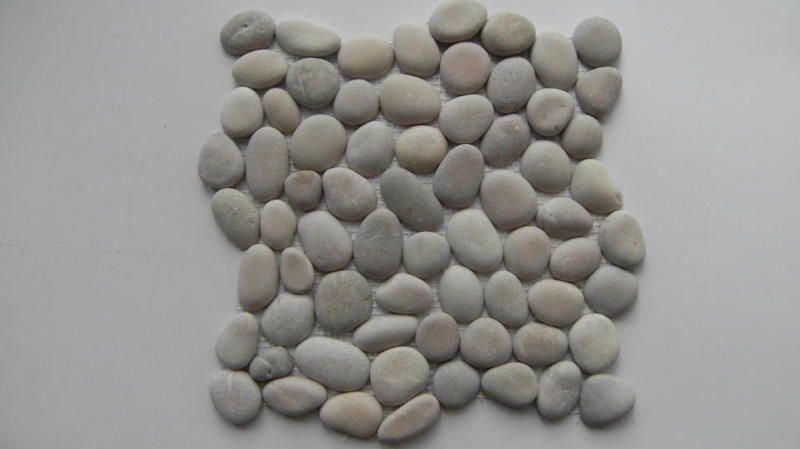 Flat Rock Pebbles Tile Wall Shower Floor Borders